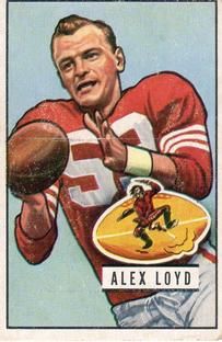 Alex Loyd 1951 Bowman #31 Sports Card