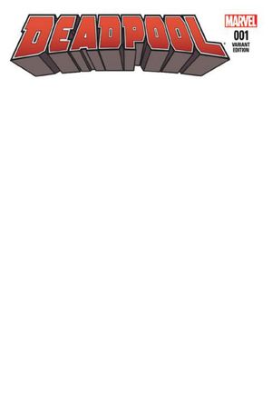 Deadpool #1 (Blank Variant)