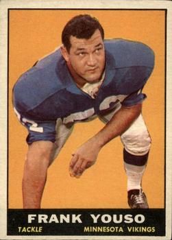 Frank Youso 1961 Topps #82 Sports Card