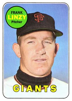 Frank Linzy 1969 Topps #345 Sports Card