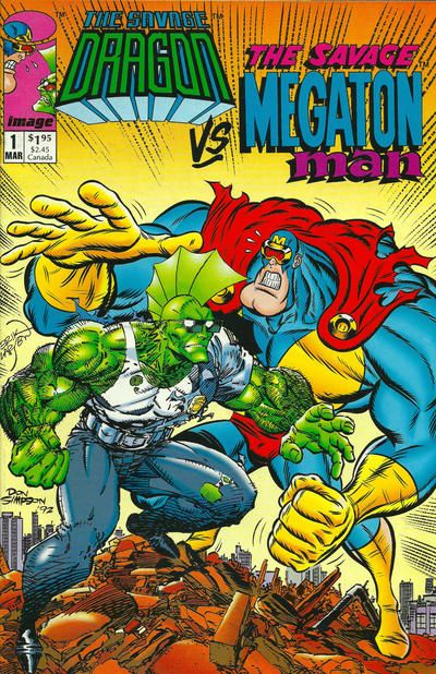 Savage Dragon vs Savage Megaton Man #1 Comic