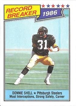 Donnie Shell 1987 Topps #7 Sports Card