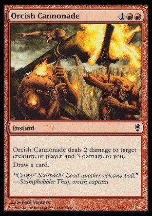 Orcish Cannonade (Conspiracy) Trading Card