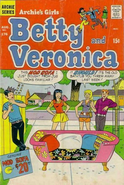 Archie's Girls Betty and Veronica #176 Comic