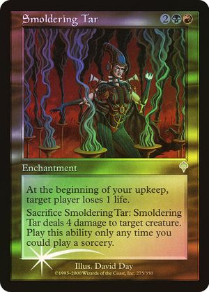 Smoldering Tar (Invasion - Foil)