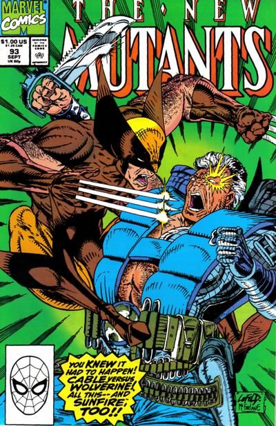 New Mutants #93 Comic