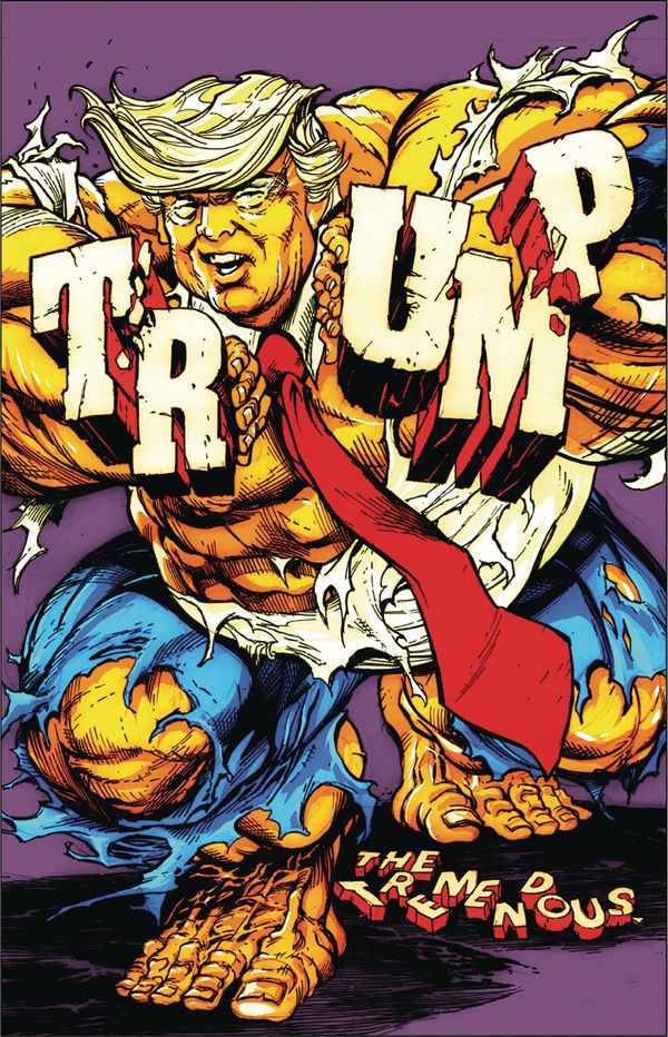 Tremendous Trump: A Man-Child Covfefe #nn (Variant Cover)