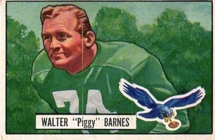 Walter Barnes 1951 Bowman #48 Sports Card