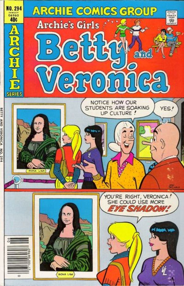 Archie's Girls Betty and Veronica #294