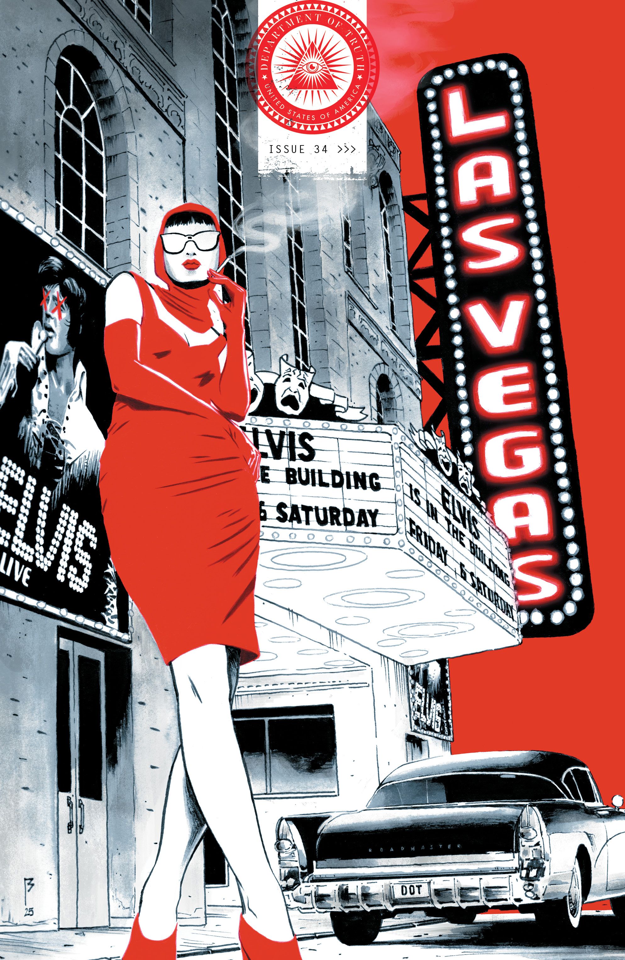 Department of Truth #34 (Cvr C Inc 1:25 Fernando Blanco Variant) Comic