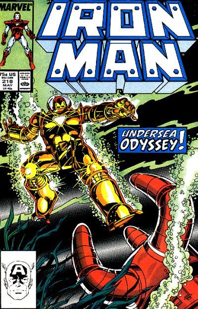 Iron Man #218 Comic