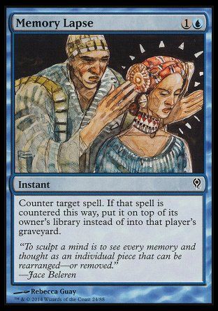 Memory Lapse (Jace vs. Vraska) Trading Card