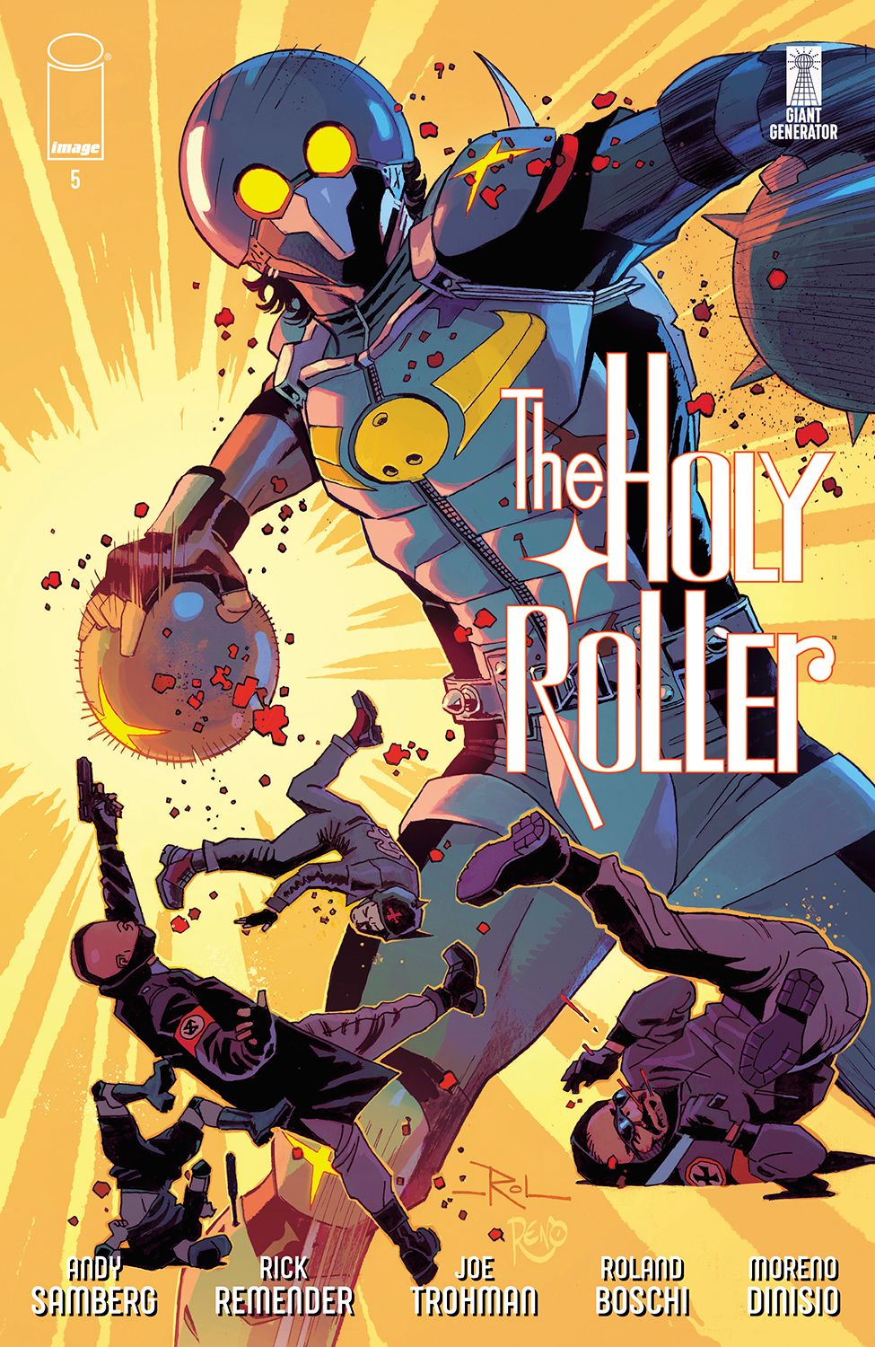 The Holy Roller #5 Comic