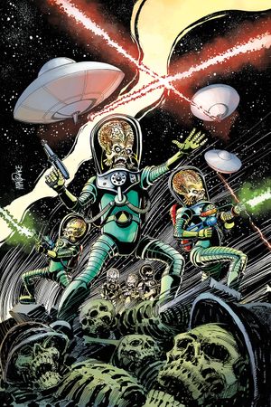 Mars Attacks #1 (40 Copy Mandrake Virgin Cover)