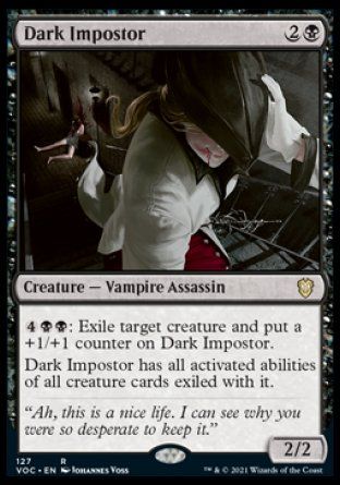 Dark Impostor (Innistrad Crimson Vow Commander Decks) Trading Card