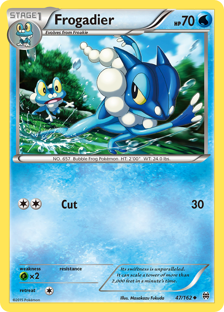 Frogadier (47/162) - BREAKthrough Pokémon Card