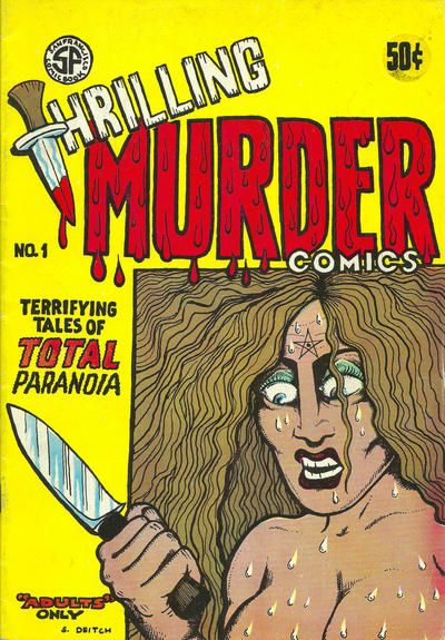Thrilling Murder Comics Comic