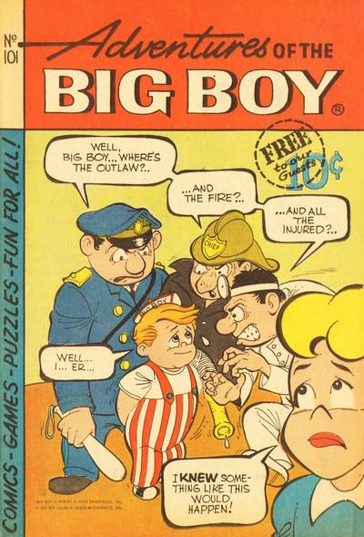 Adventures of Big Boy #101 [East] Comic
