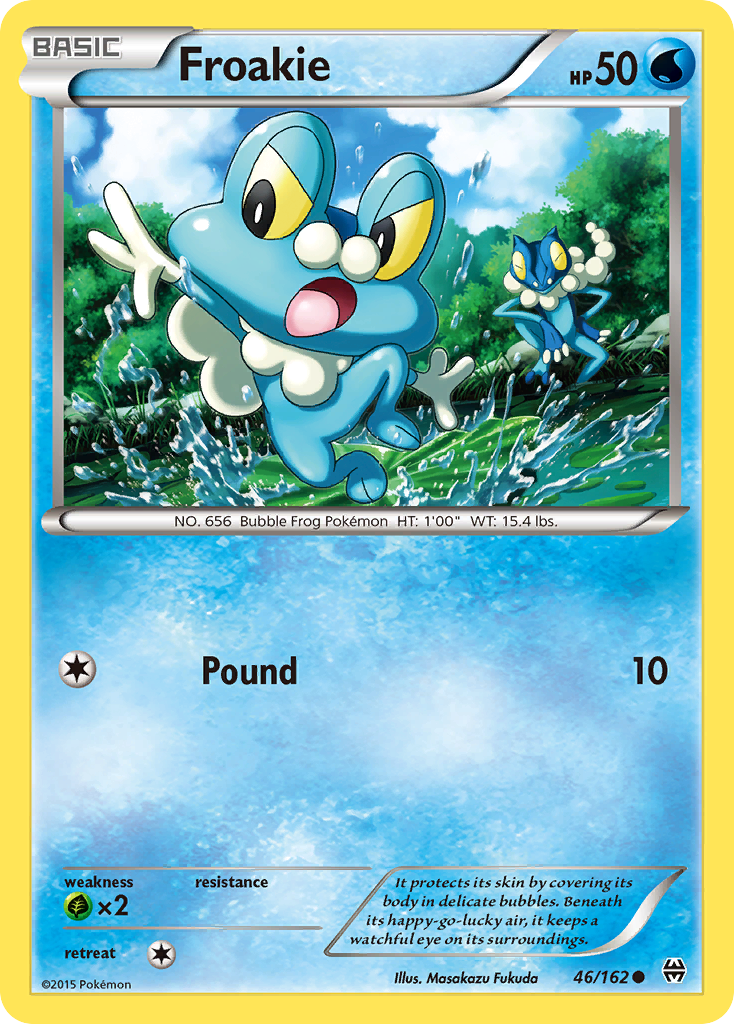 Froakie (46/162) - BREAKthrough Pokémon Card