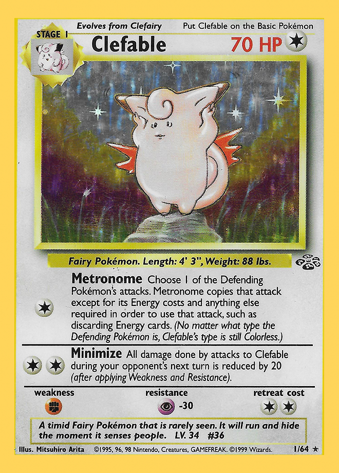 Jungle (Unlimited) Pokémon Card