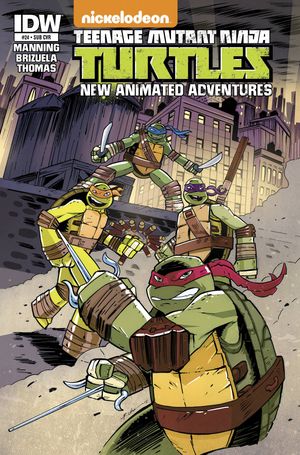 TMNT: New Animated Adventures #24 (Subscription Variant)