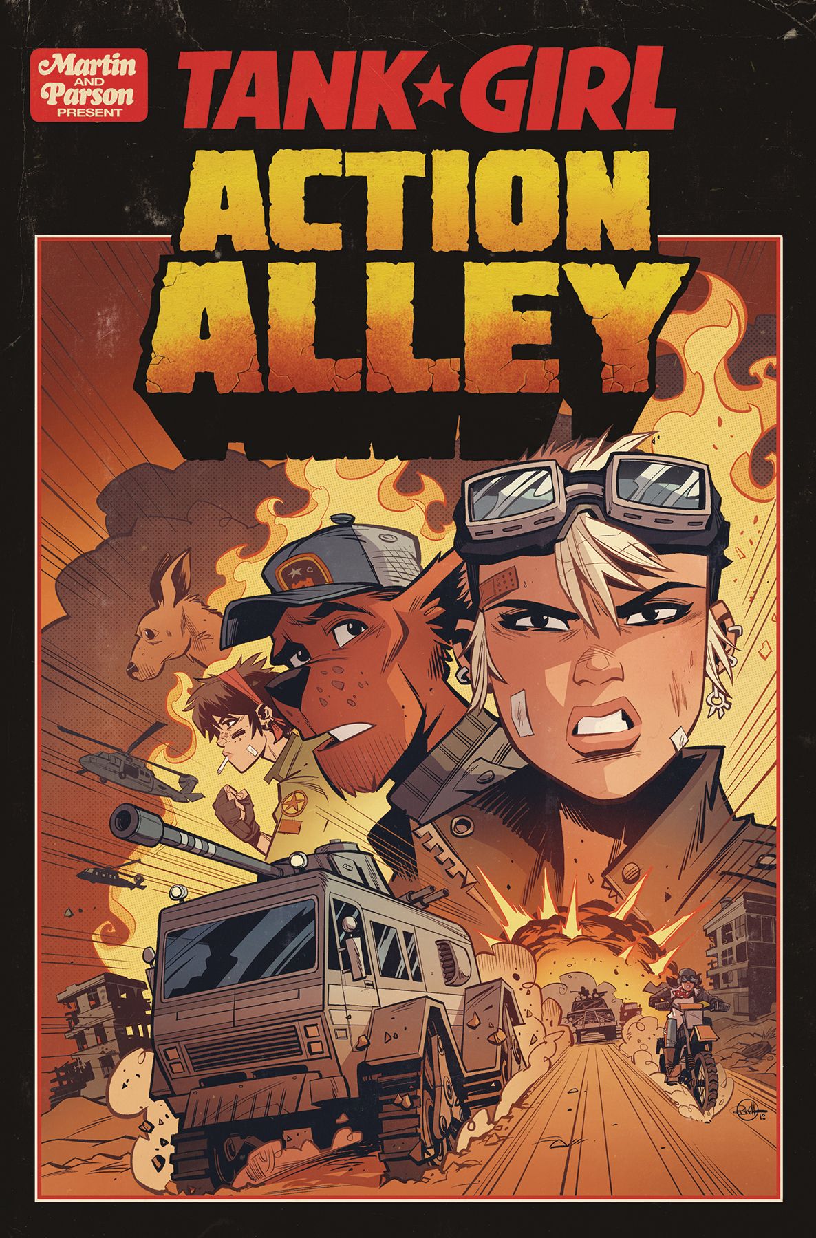 Tank Girl: Action Alley Comic