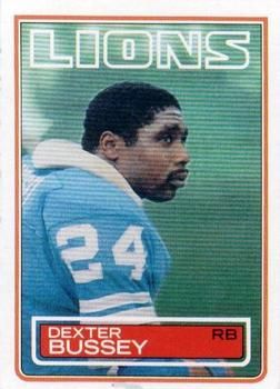 Dexter Bussey 1983 Topps #60 Sports Card