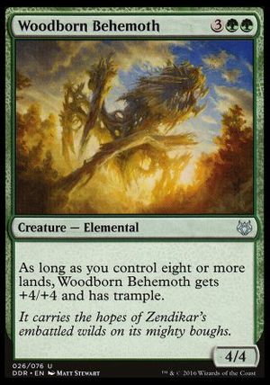 Woodborn Behemoth (Nissa vs. Ob Nixilis)