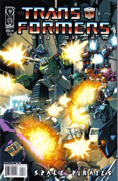 Transformers: The Best Of The UK: Space Pirates #4 Comic