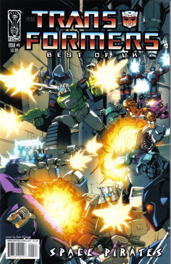 Transformers: The Best Of The UK: Space Pirates #4