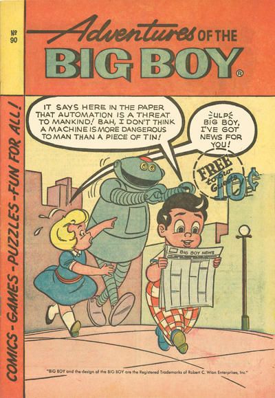 Adventures of Big Boy #90 [West] Comic