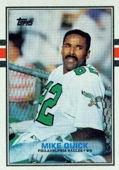 Mike Quick 1989 Topps #114 Sports Card