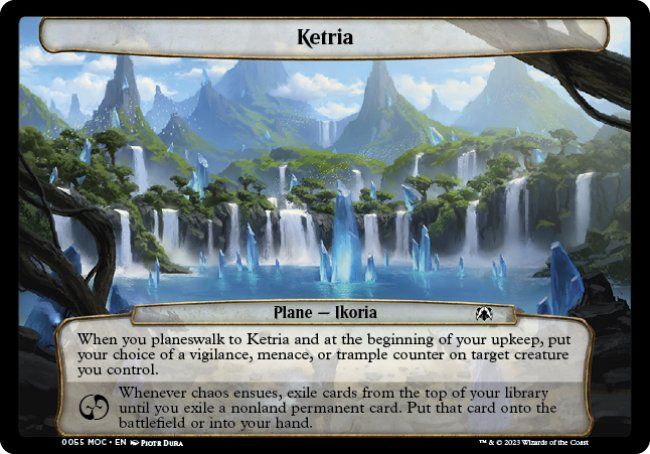 Ketria (March of the Machine Commander Decks) Trading Card