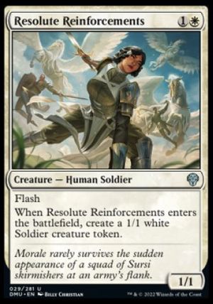 Resolute Reinforcements (Dominaria United)