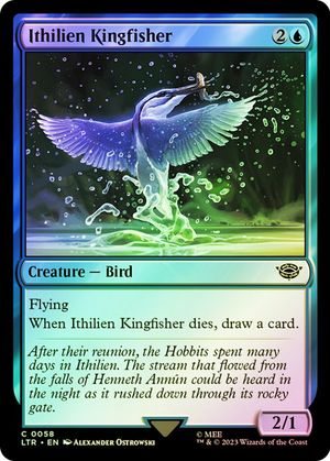 Ithilien Kingfisher (The Lord of the Rings - Foil)