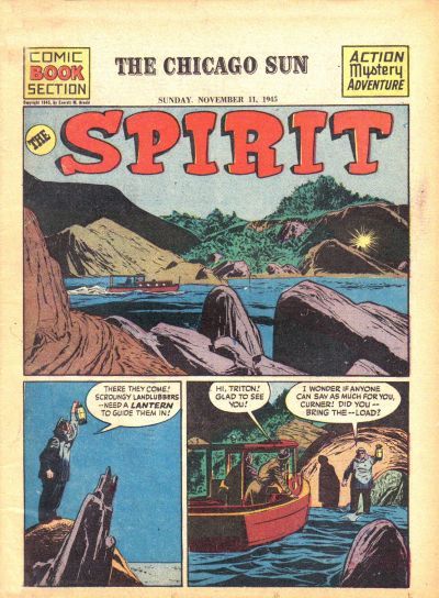 Spirit Section #11/11/1945 Comic