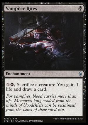 Vampiric Rites (Battle for Zendikar)