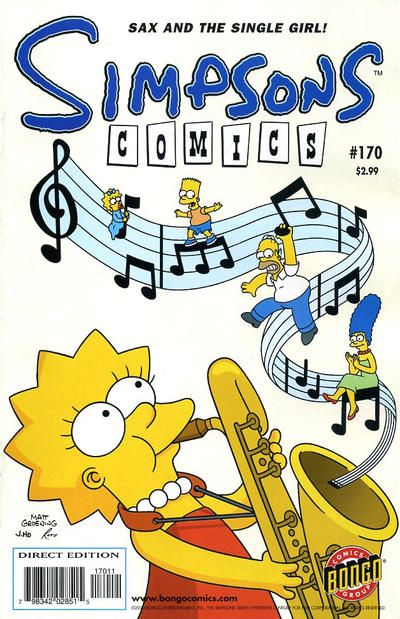 Simpsons Comics #170 Comic