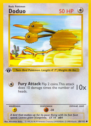Doduo (48/102) - Base (1st Edition)