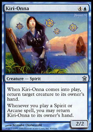 Kiri-Onna (Saviors of Kamigawa) Trading Card