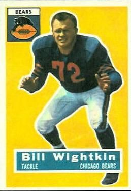 Bill Wightkin 1956 Topps #107 Sports Card