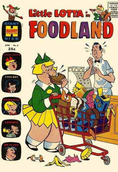 Little Lotta Foodland #4 Comic