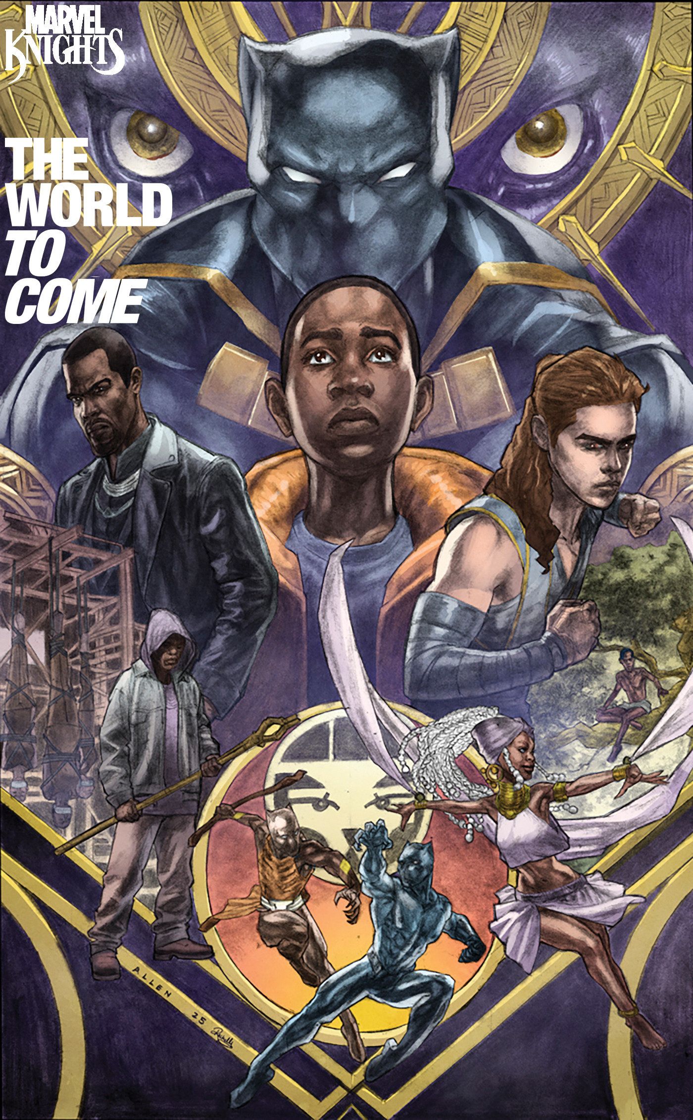 Marvel Knights: The World To Come #3 (Chris Allen Variant) Comic