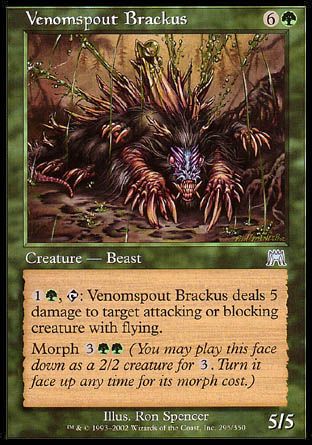 Venomspout Brackus (Onslaught) Trading Card