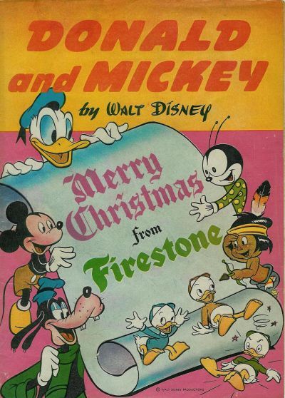 Donald and Mickey Merry Christmas #1944 Comic