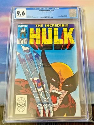 ライトニングボルト アメコミリーフ The Incredible Hulk #340 CGC 7.5