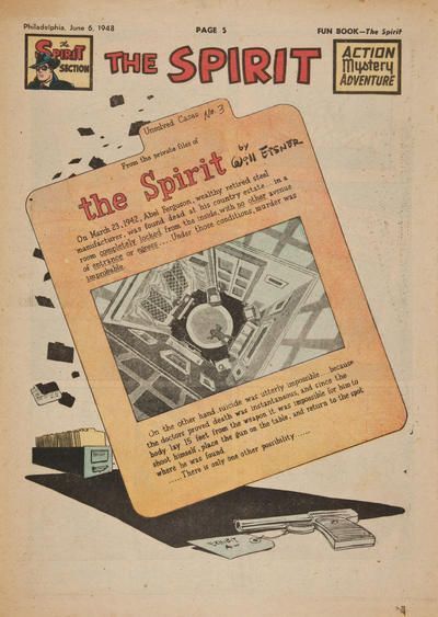 Spirit Section #6/6/1948 Comic