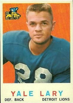 Yale Lary 1959 Topps #131 Sports Card