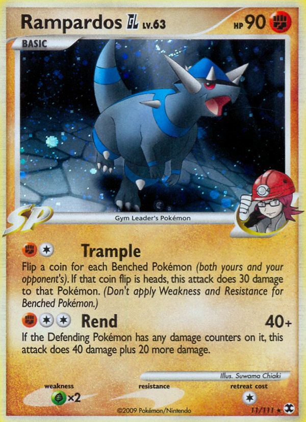 Rampardos Pokémon Card