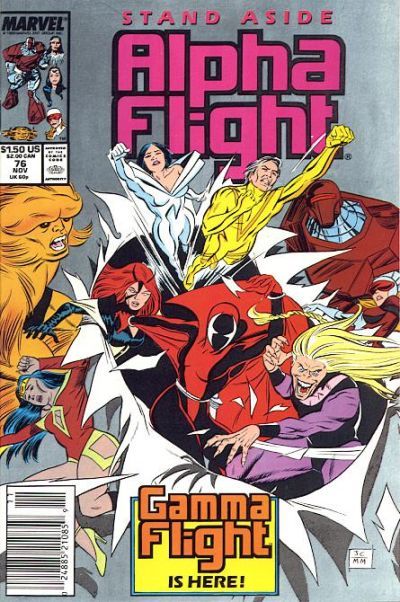 Alpha Flight #76 Comic